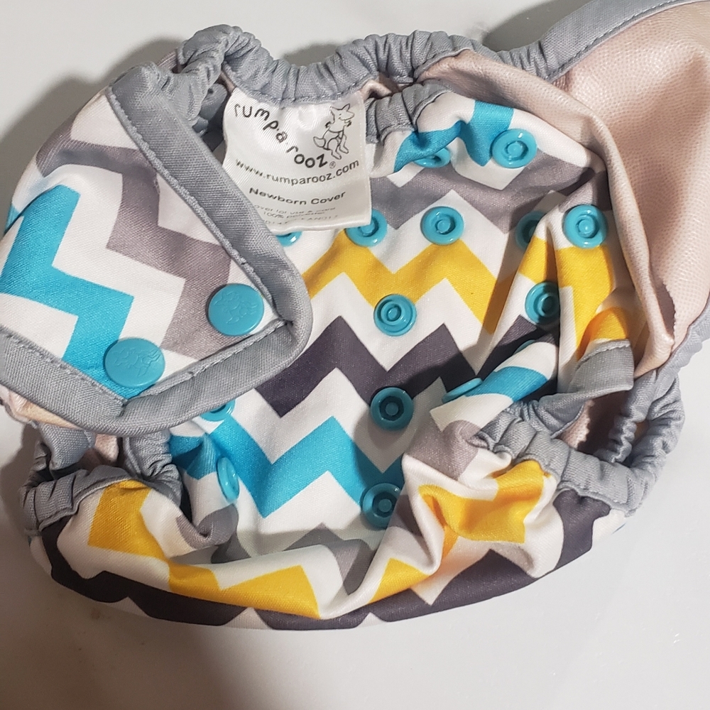 Snap Diaper cover Newborn size 4 to 15lbs